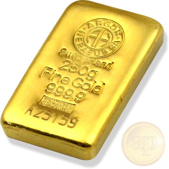 Argor Heraeus, Münze Österreich aranyrúd, 250 gramm